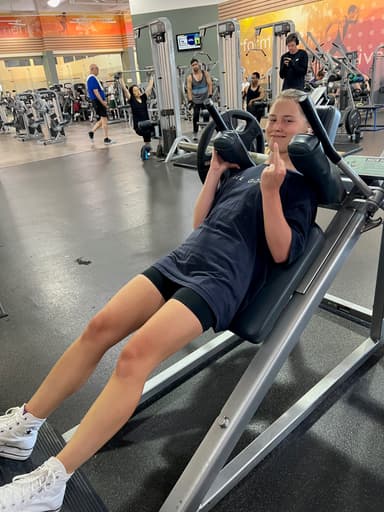 Thanks for being my gym partner for a lil while. It was so fun and you are one hell of a motivating gym buddy.